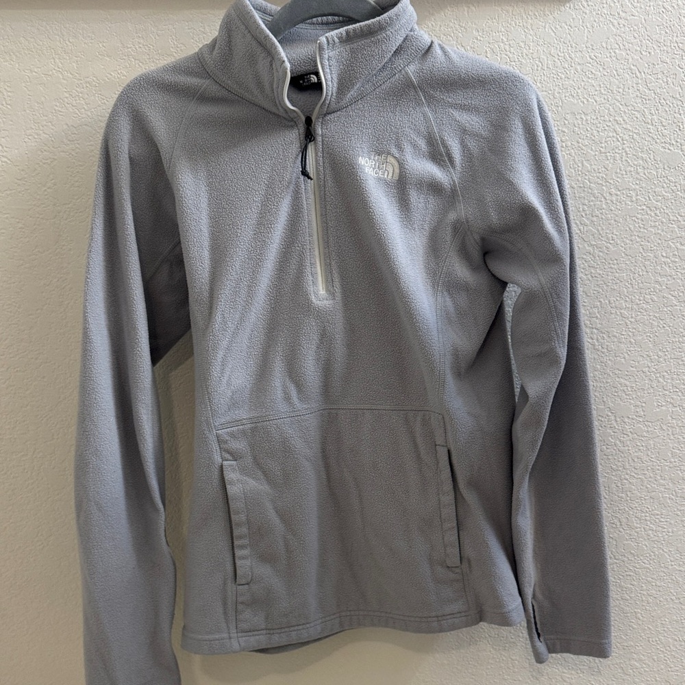 The North Face Light Gray Fleece Jacket